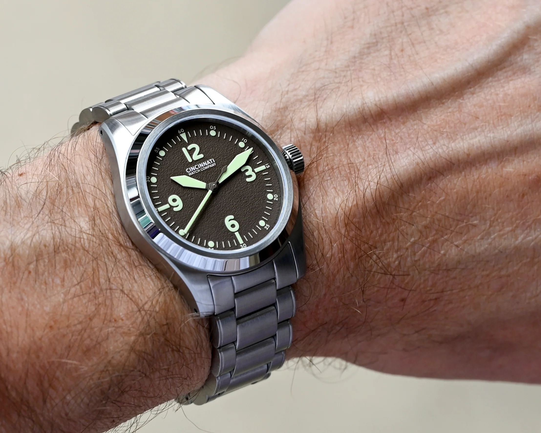 P-40 A-11 Pilot Brown Automatic thumbnail 4