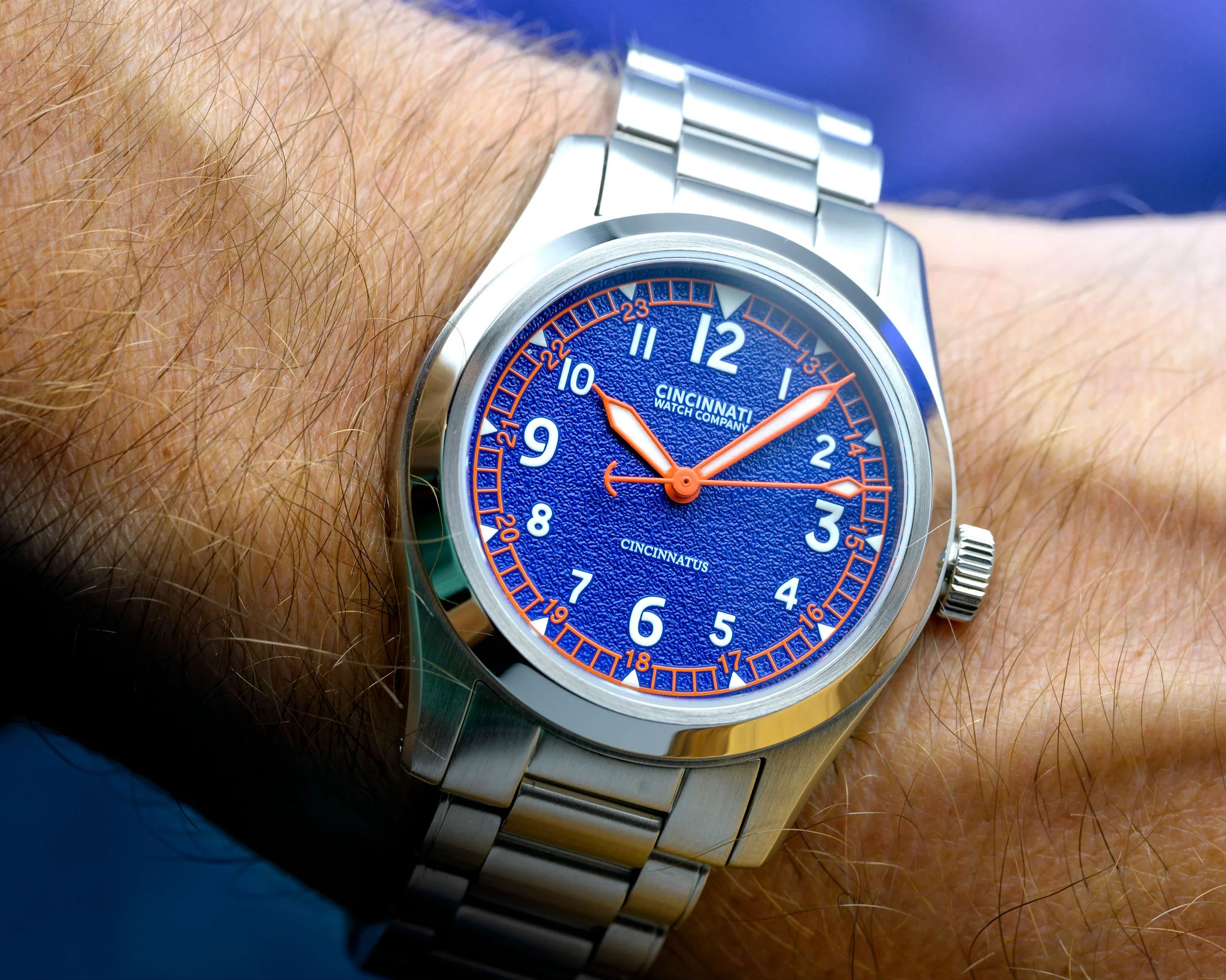 The Cincinnatus Field Blue Automatic thumbnail 2