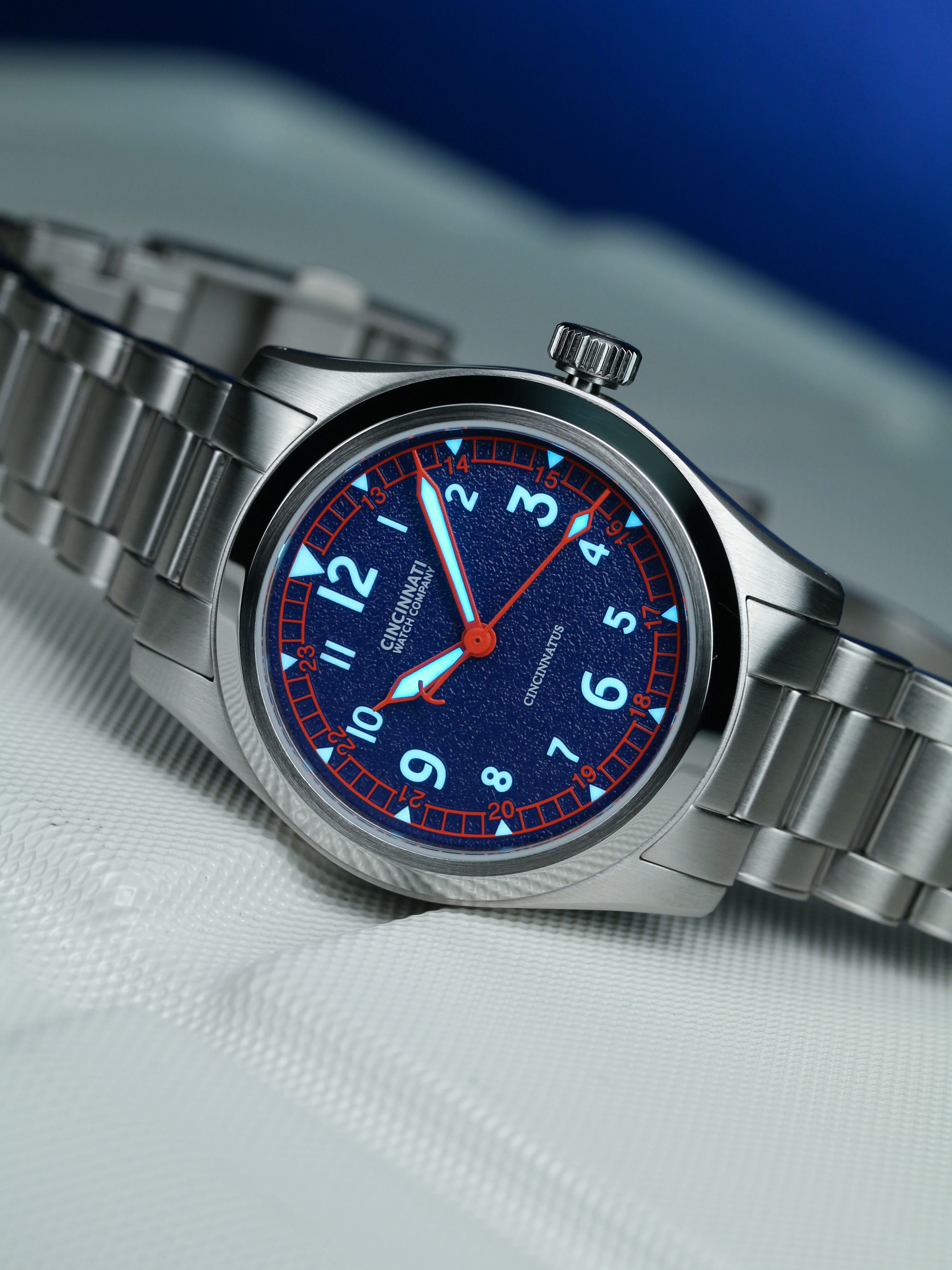 The Cincinnatus Field Blue Automatic thumbnail 3