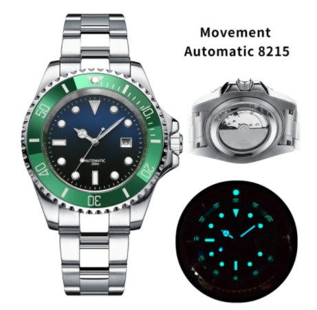 Automatic 200m diver watch with Miyota 8215 movement sapphire crystal thumbnail 2