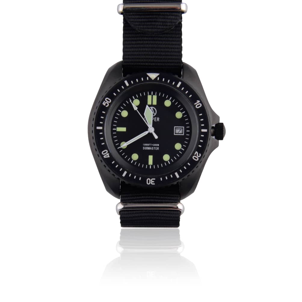 Submaster Black PVD Military Diver thumbnail 2
