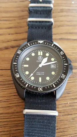Submaster Black PVD Military Diver