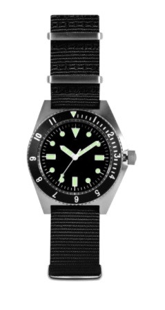 "Vietnam" / Platoon US Special Forces UDT watch - TYPE 1 sterile dial thumbnail 2