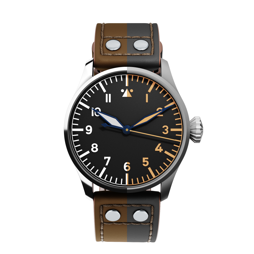 Pilot watch 40 mm Type A selected view