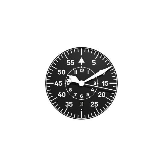 Pilot watch 40 mm Type B Bronze CuSn8 thumbnail 4