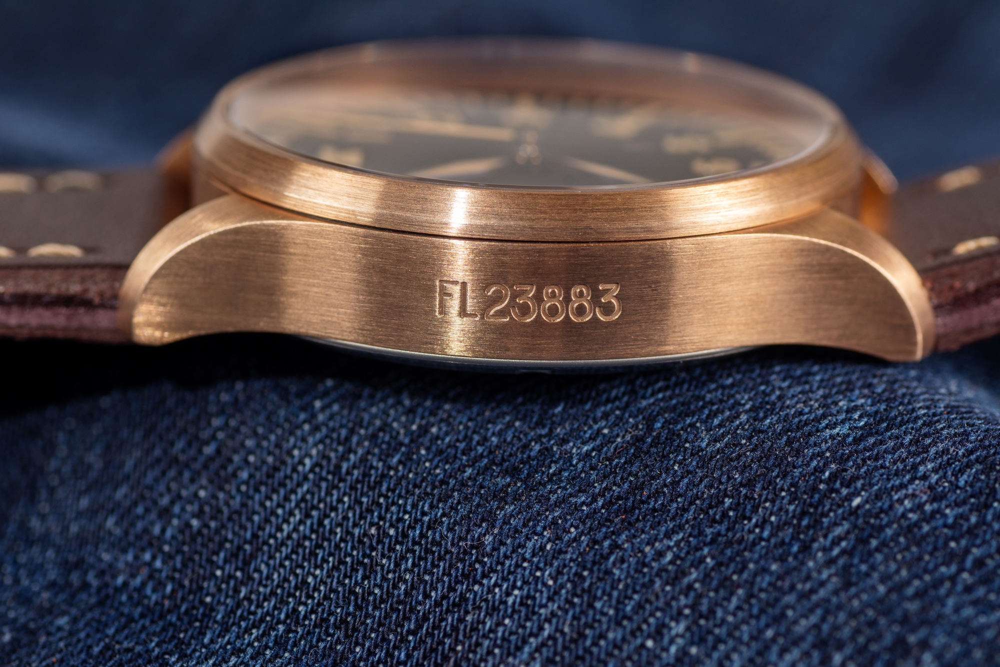 Pilot watch 42 mm Type A Bronze CuSn8 thumbnail 3