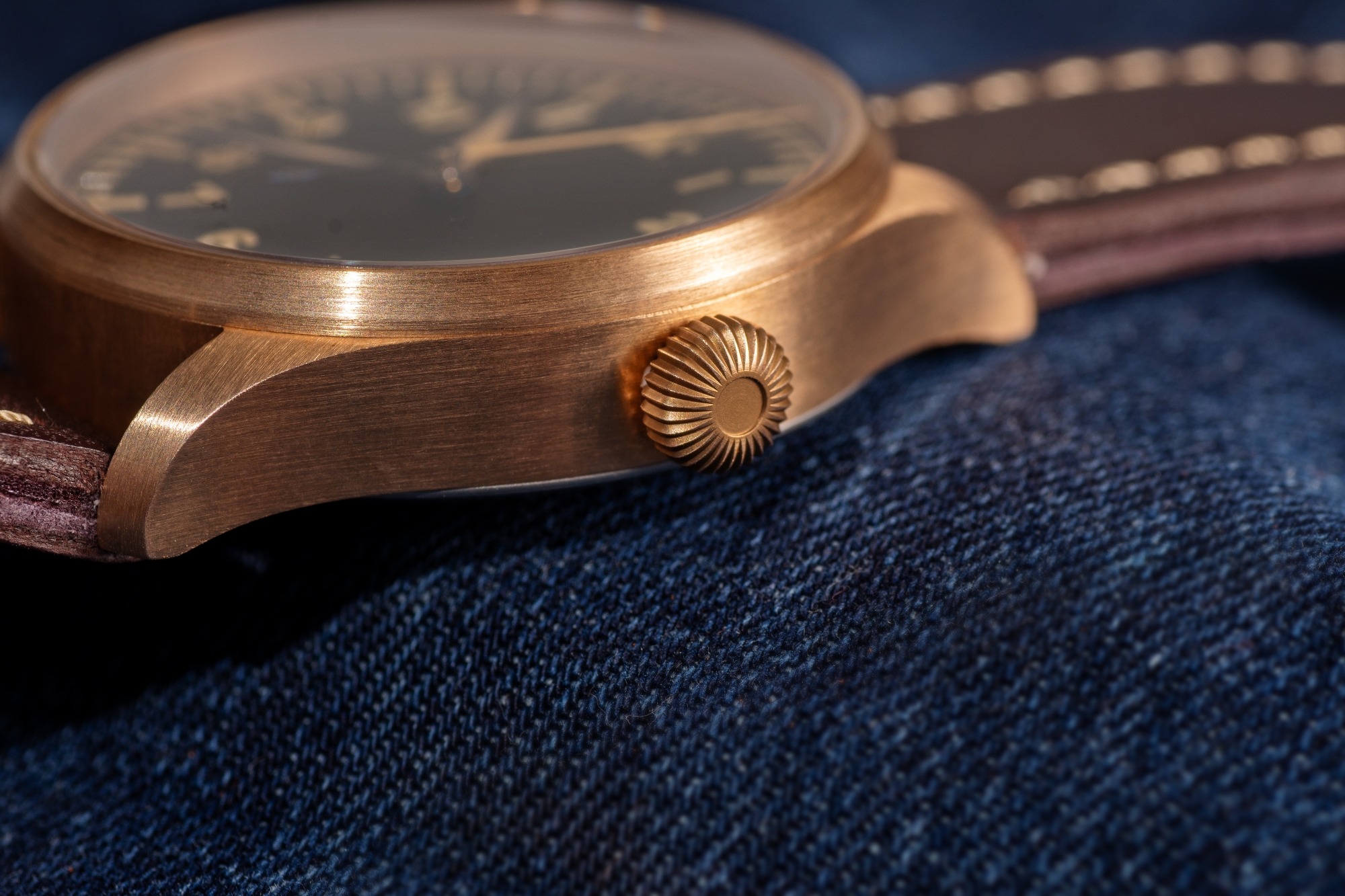 Pilot watch 42 mm Type A Bronze CuSn8 thumbnail 4