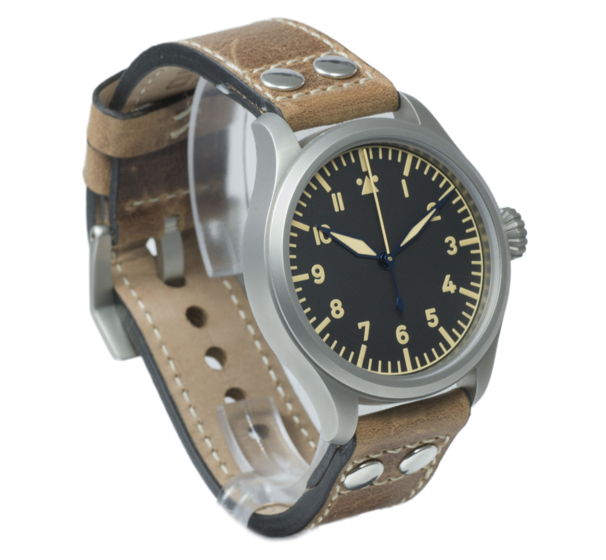 Pilot watch 44 mm Type A Bronze CuSn8 thumbnail 2