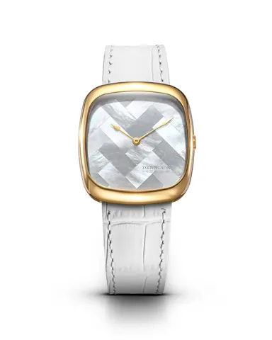 ALD White MOP "Ghost" In Gold