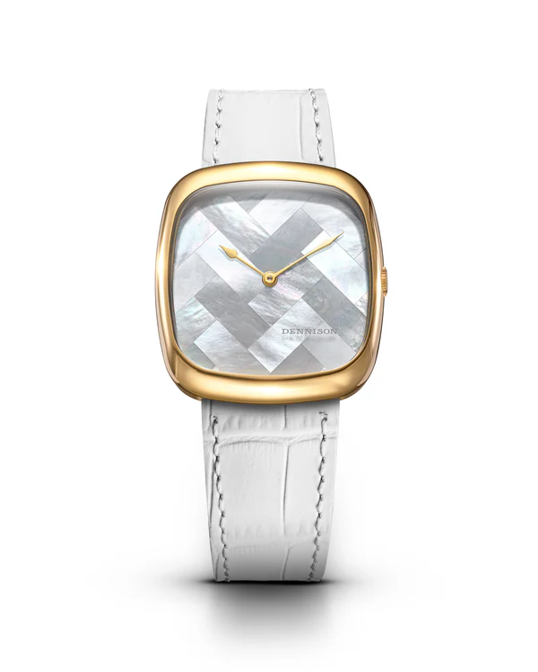 ALD White MOP "Ghost" In Gold