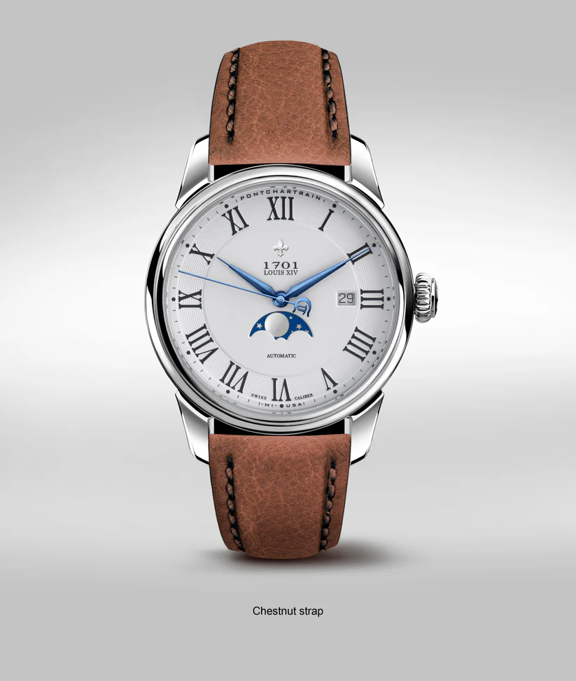 39mm Pontchartrain Louis XIV Moonphase Exhibition thumbnail 3