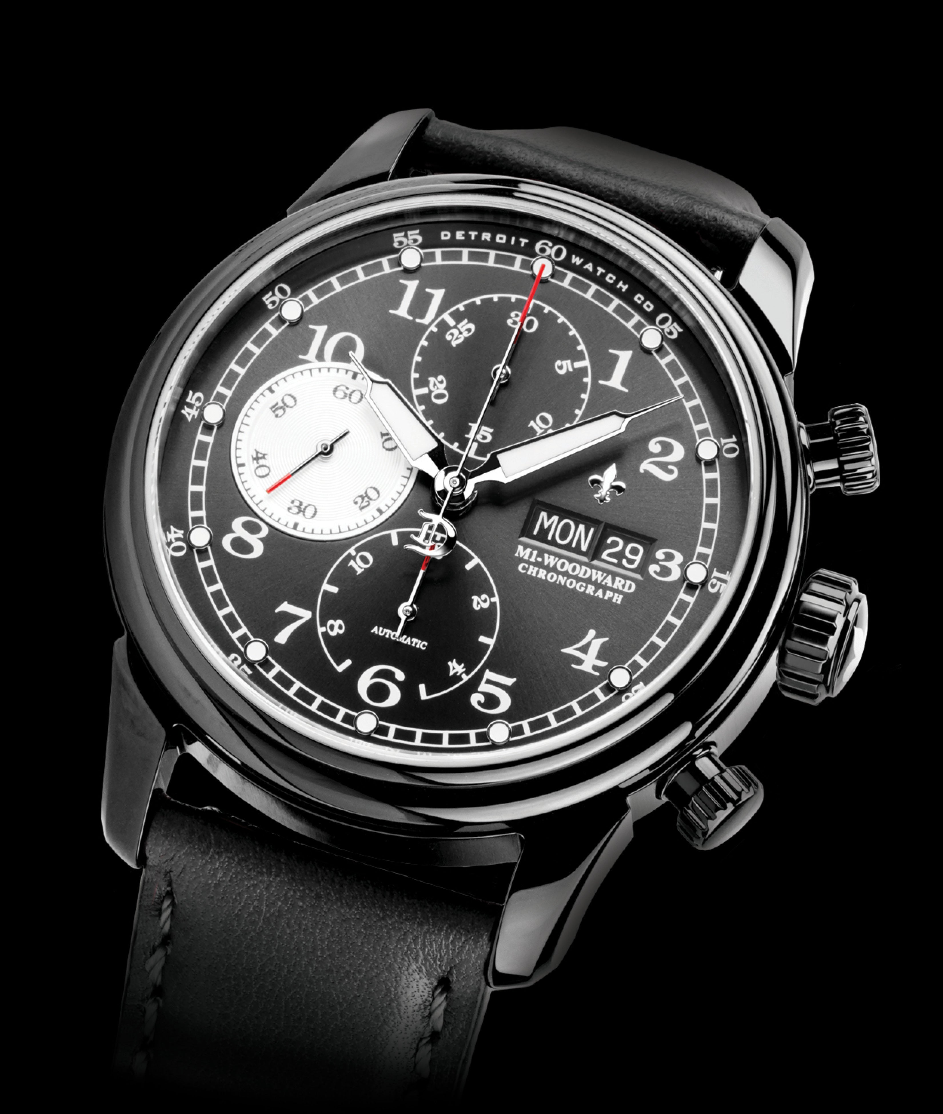 42mm M1-Classic Chrono DLC-Limited to 6 pieces thumbnail 3