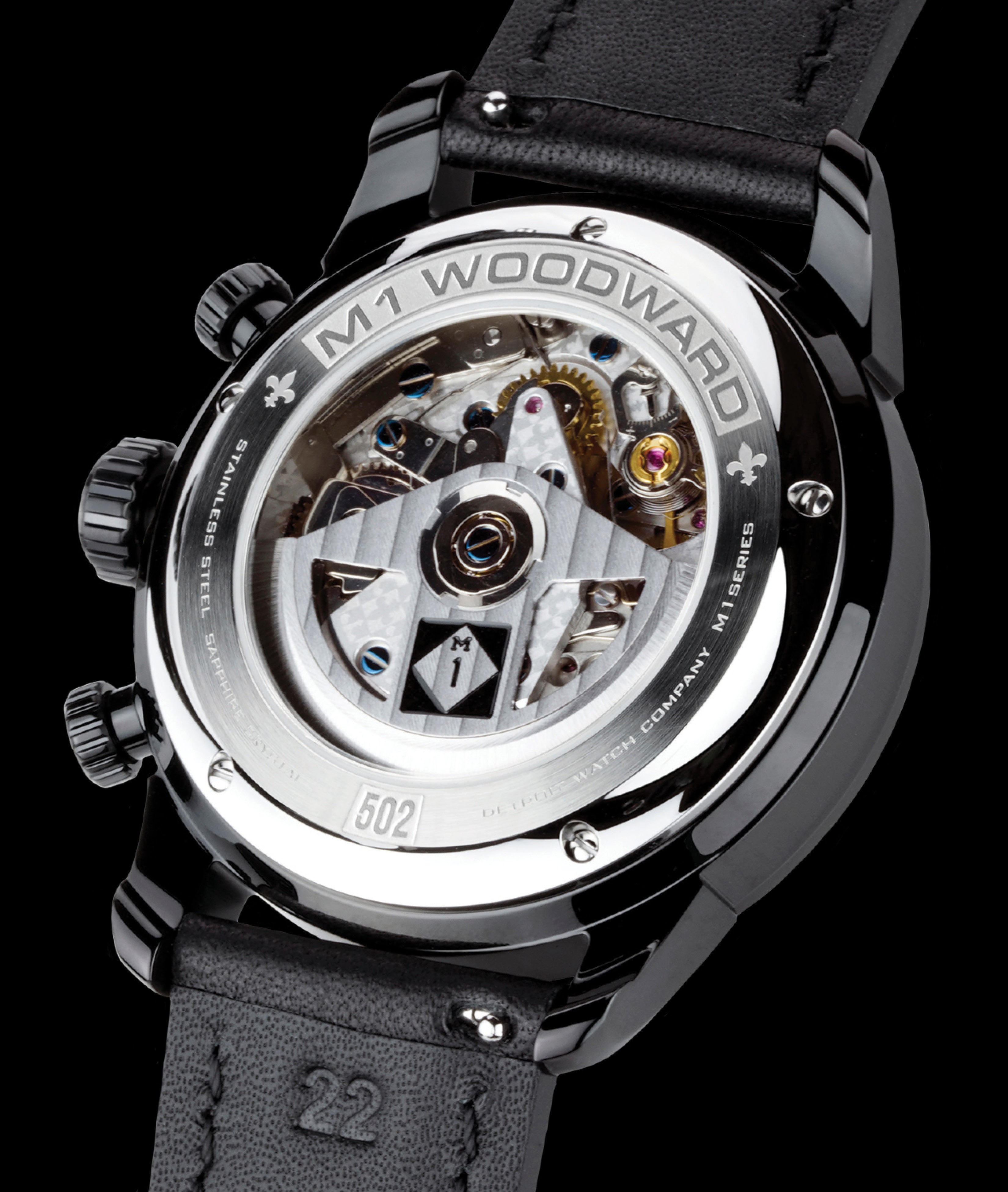 42mm M1-Classic Chrono DLC-Limited to 6 pieces thumbnail 4