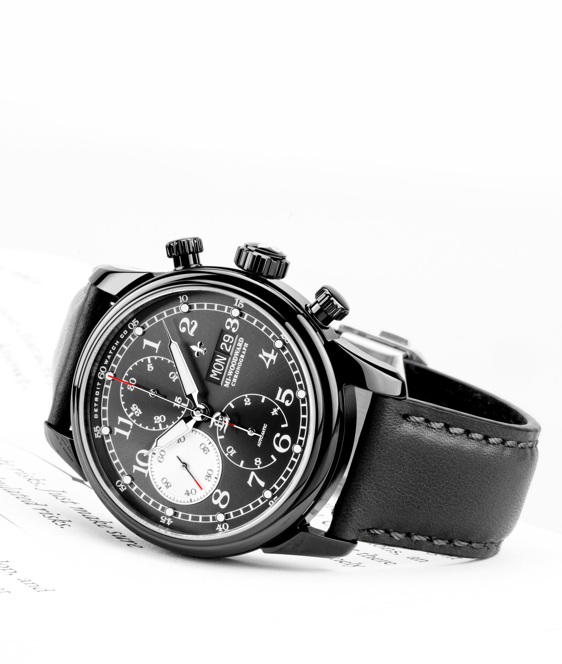 42mm M1-Classic Chrono DLC-Limited to 6 pieces thumbnail 8