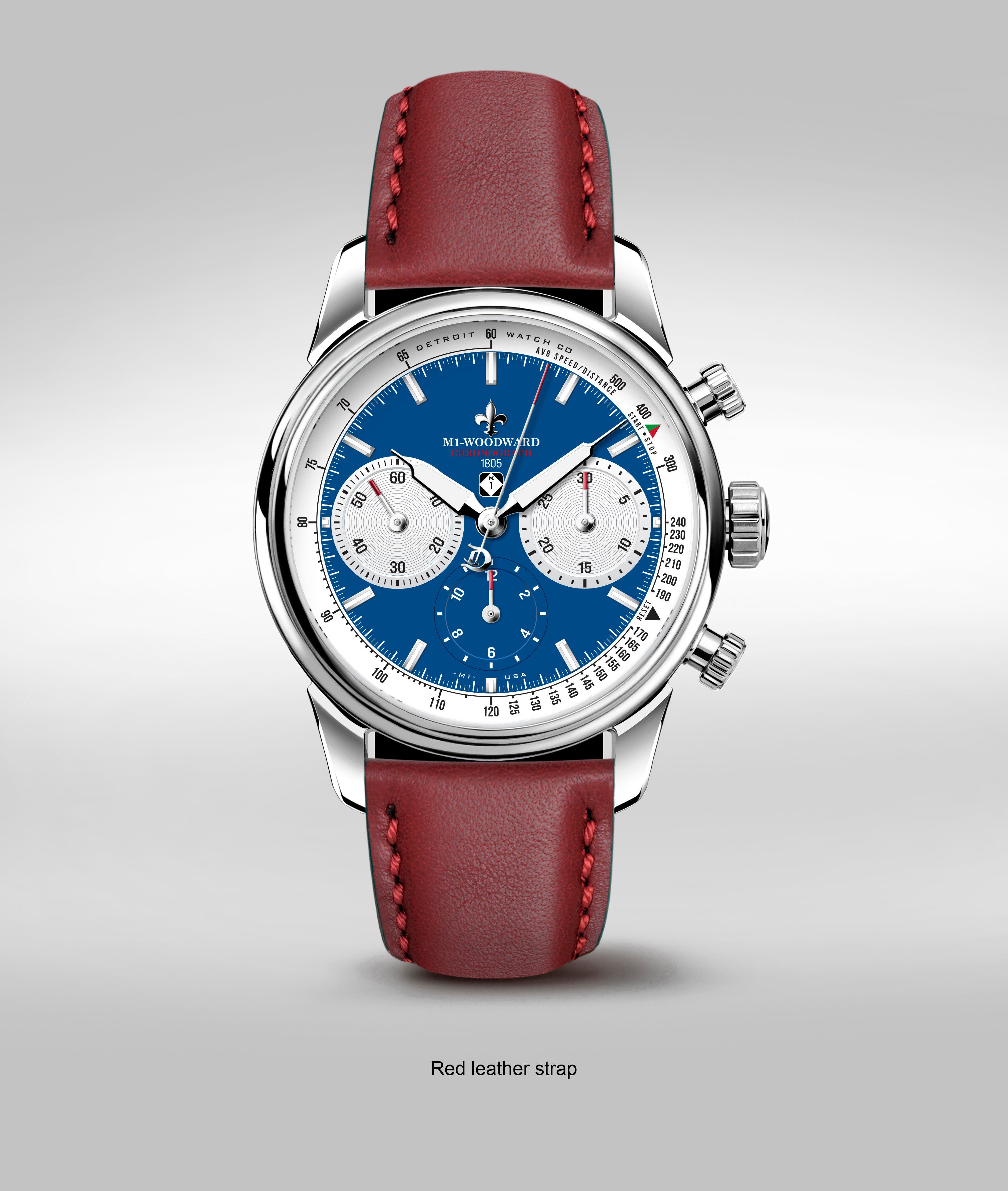 42mm M1-Woodward 1805 Edition Blue Panda dial thumbnail 2