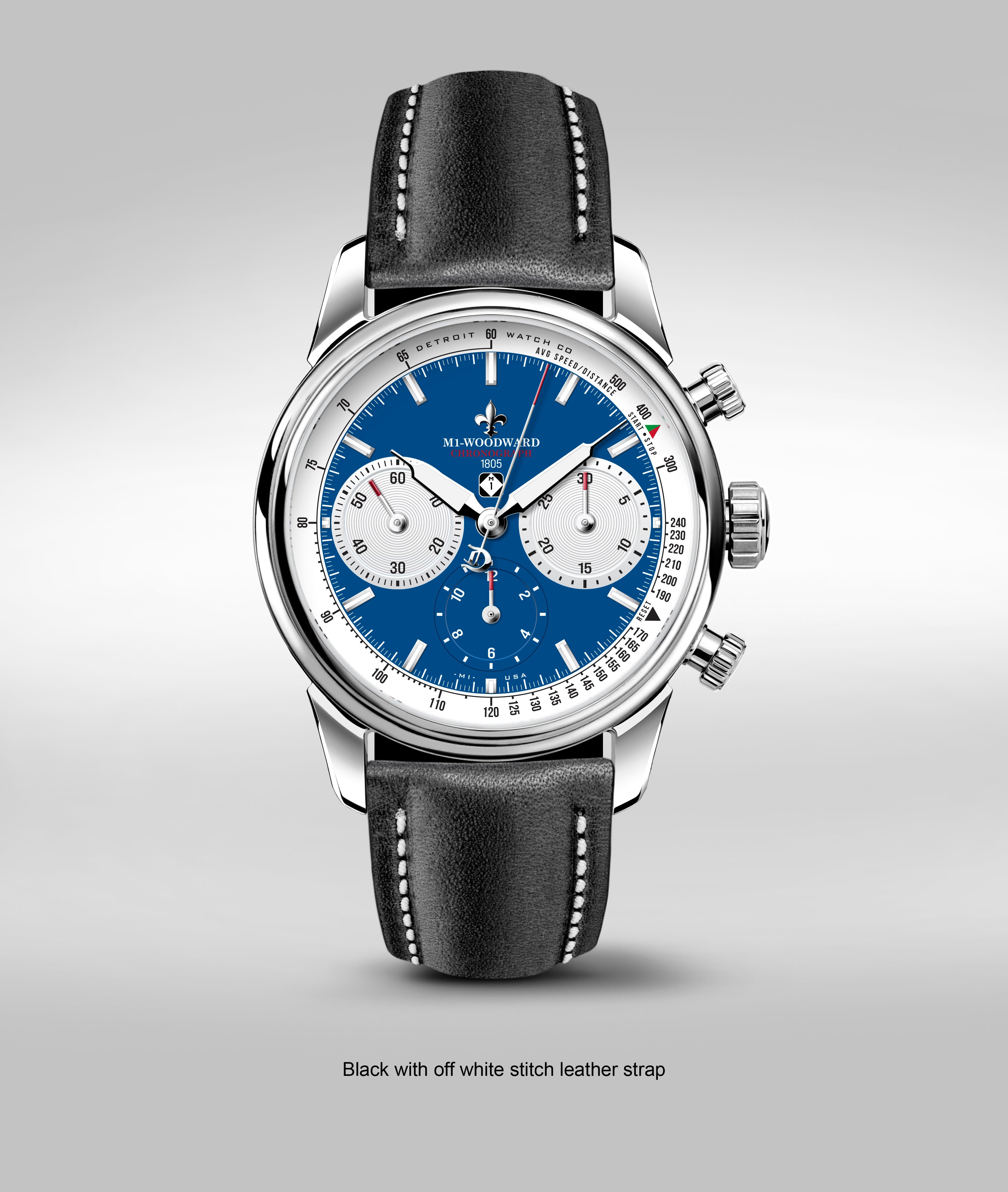 42mm M1-Woodward 1805 Edition Blue Panda dial thumbnail 3