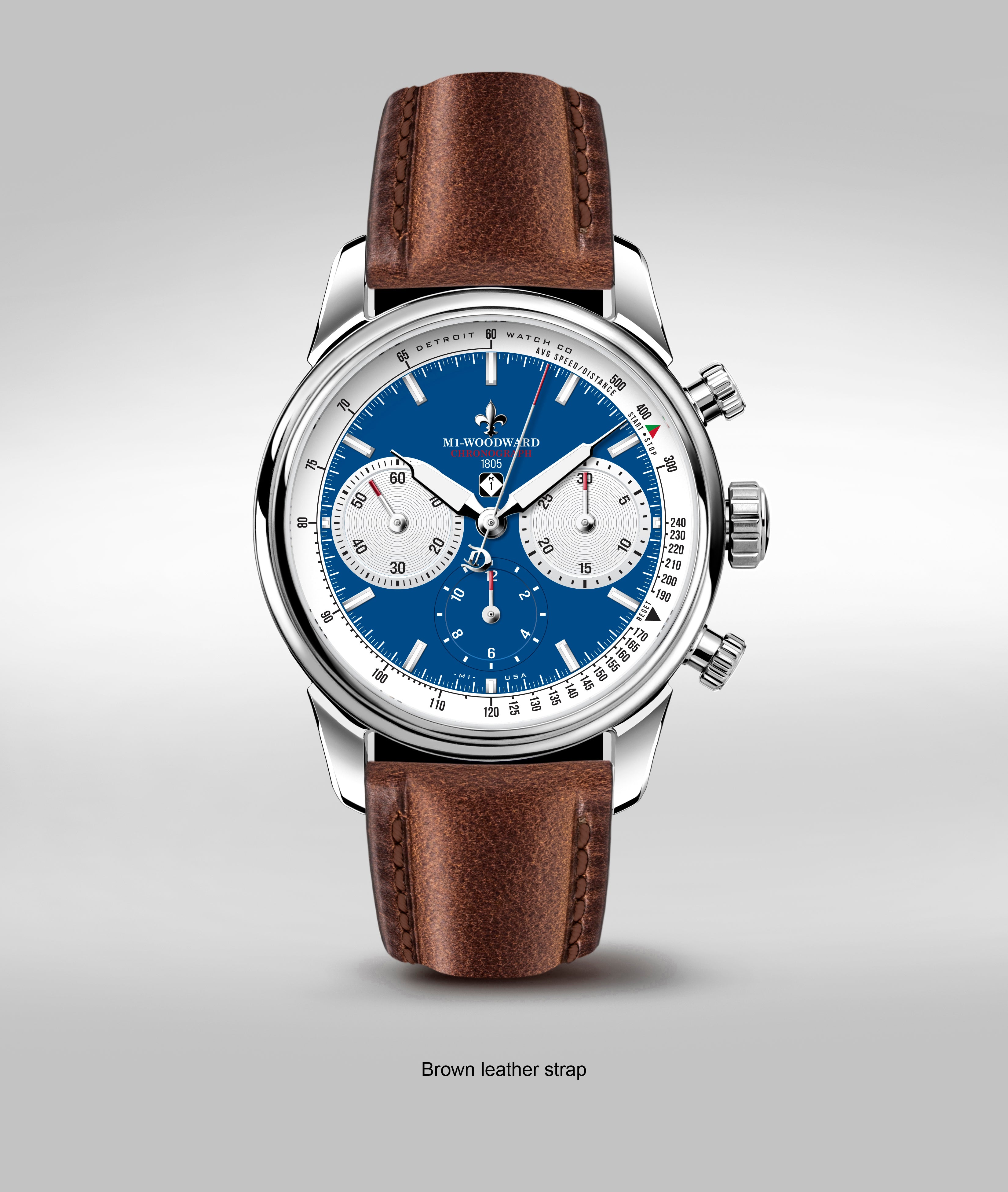 42mm M1-Woodward 1805 Edition Blue Panda dial thumbnail 4