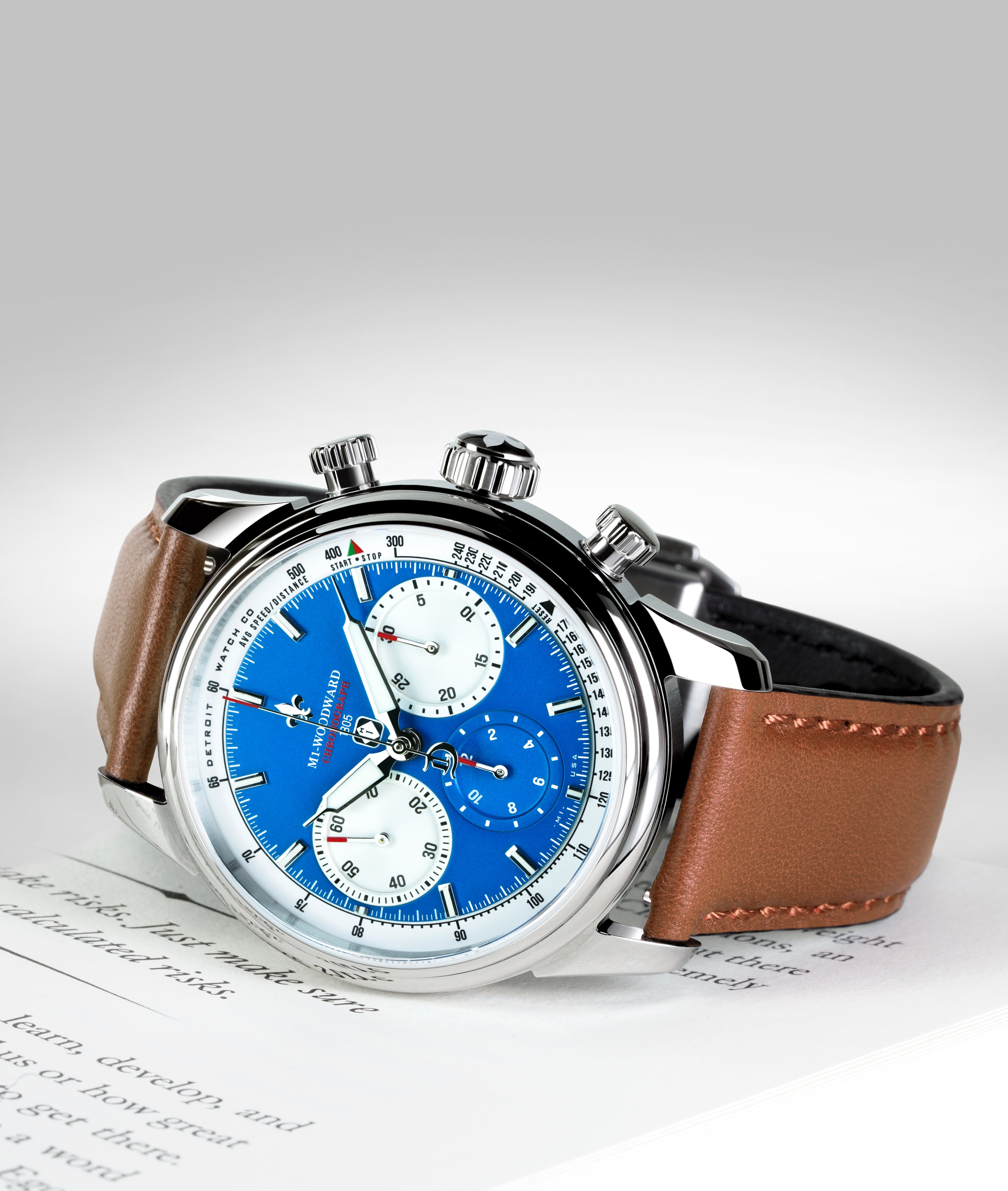 42mm M1-Woodward 1805 Edition Blue Panda dial thumbnail 6