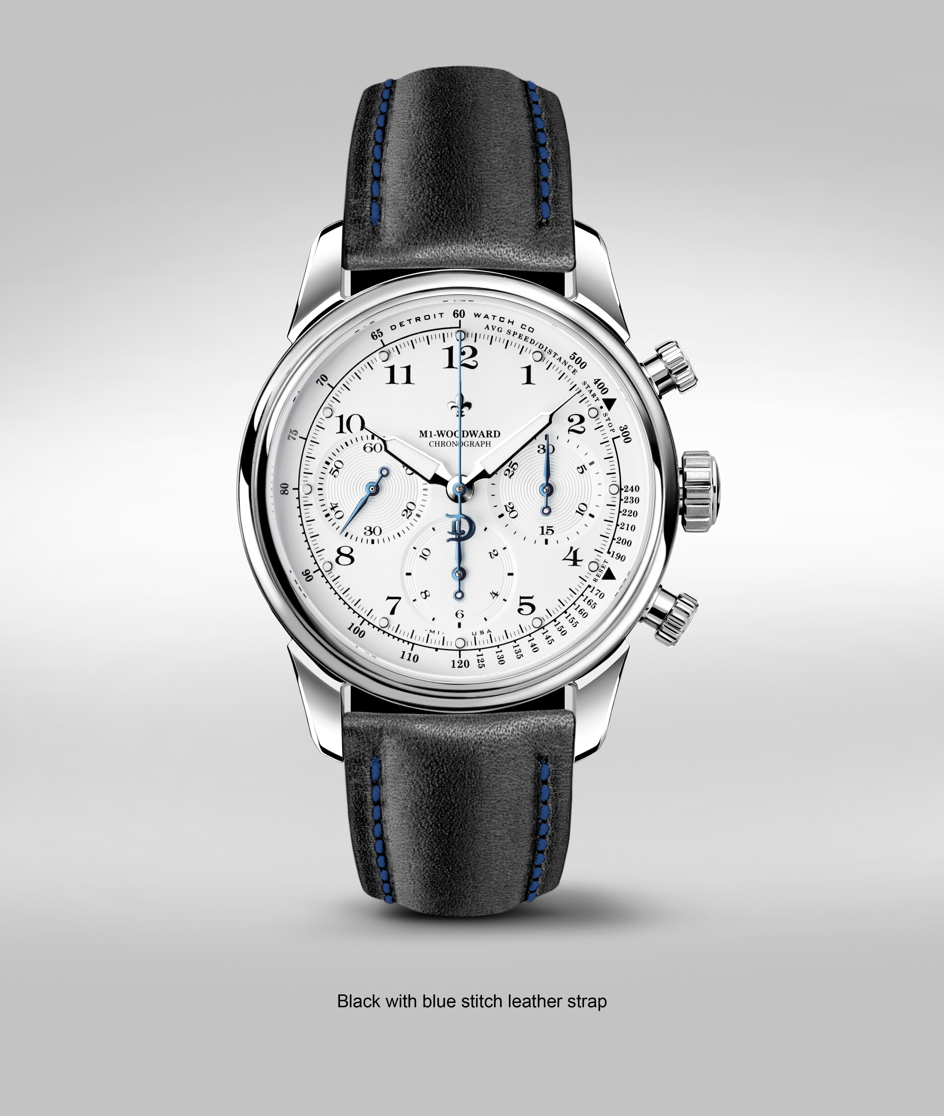 42mm M1-Woodward® Classic Arabic dial Chronograph Exhibition thumbnail 2