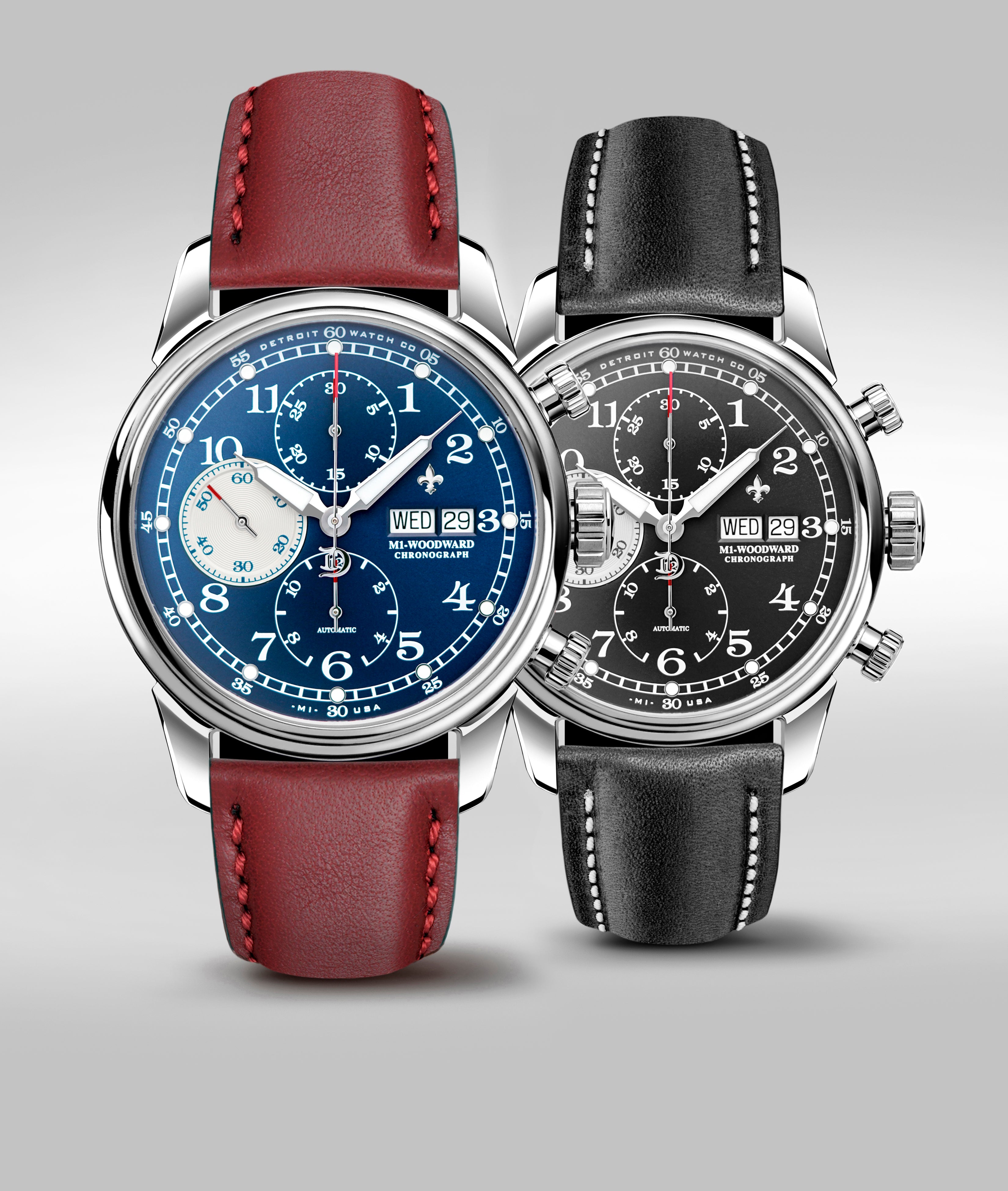 42mm M1-Woodward® Classic Chronograph Exhibition thumbnail 2