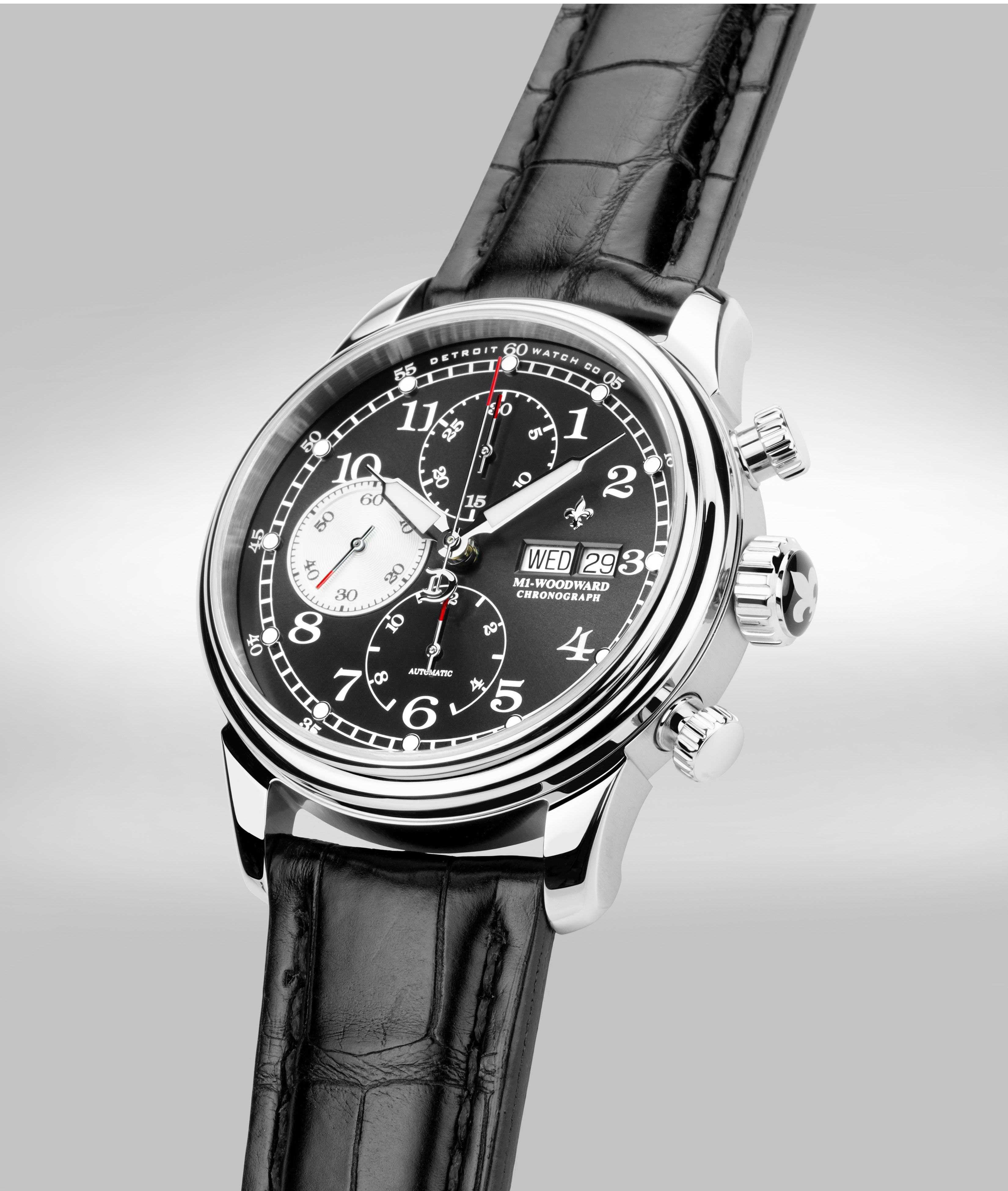 42mm M1-Woodward® Classic Chronograph Exhibition thumbnail 8