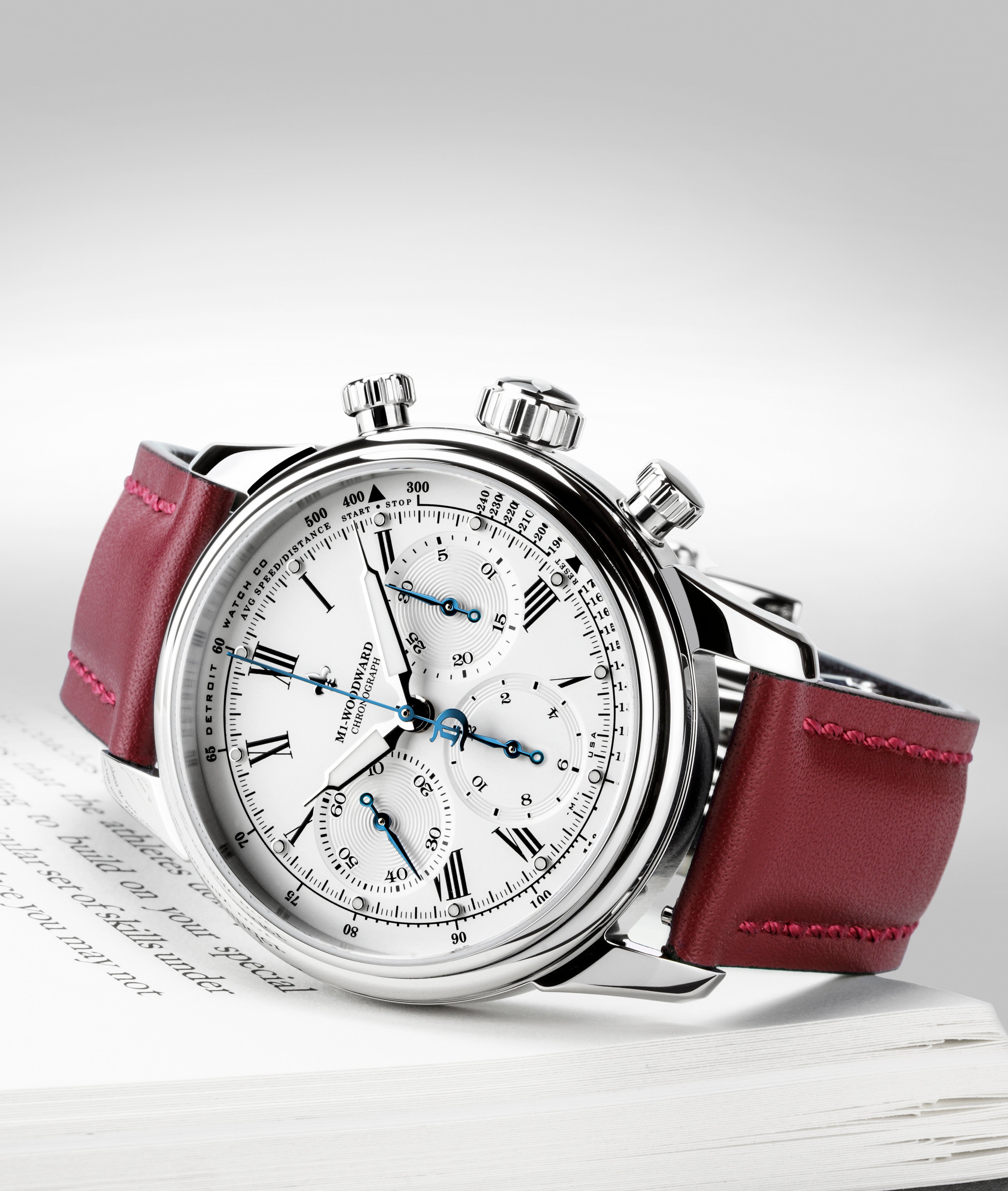 42mm M1-Woodward® Classic Roman Dial Chronograph Exhibition thumbnail 4