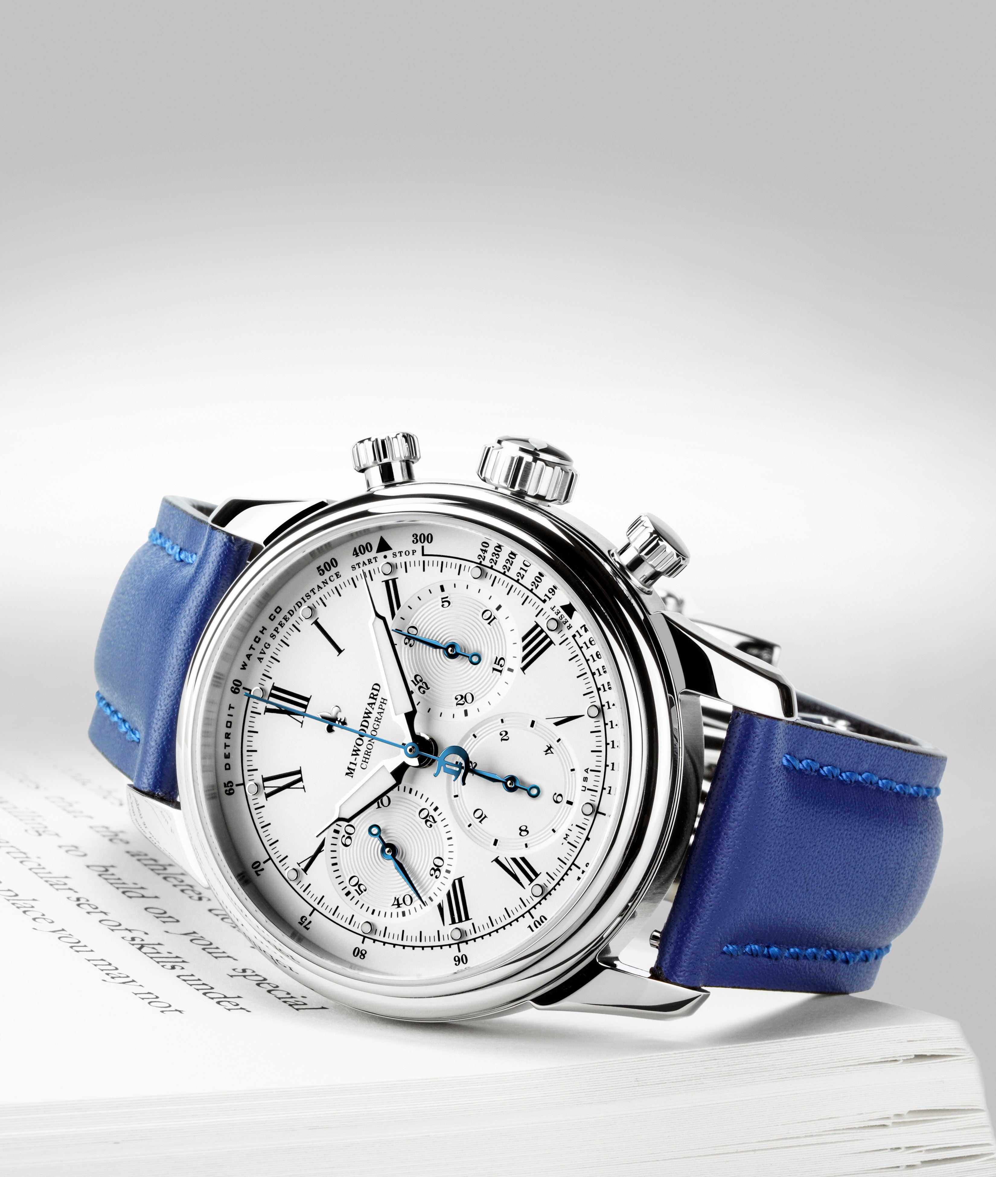 42mm M1-Woodward® Classic Roman Dial Chronograph Exhibition thumbnail 6
