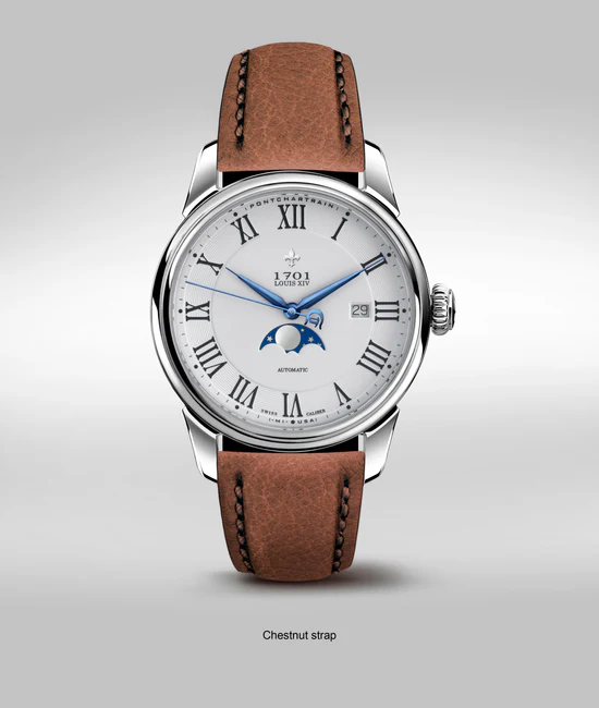 42mm Pontchartrain Louis XIV Moonphase Exhibition