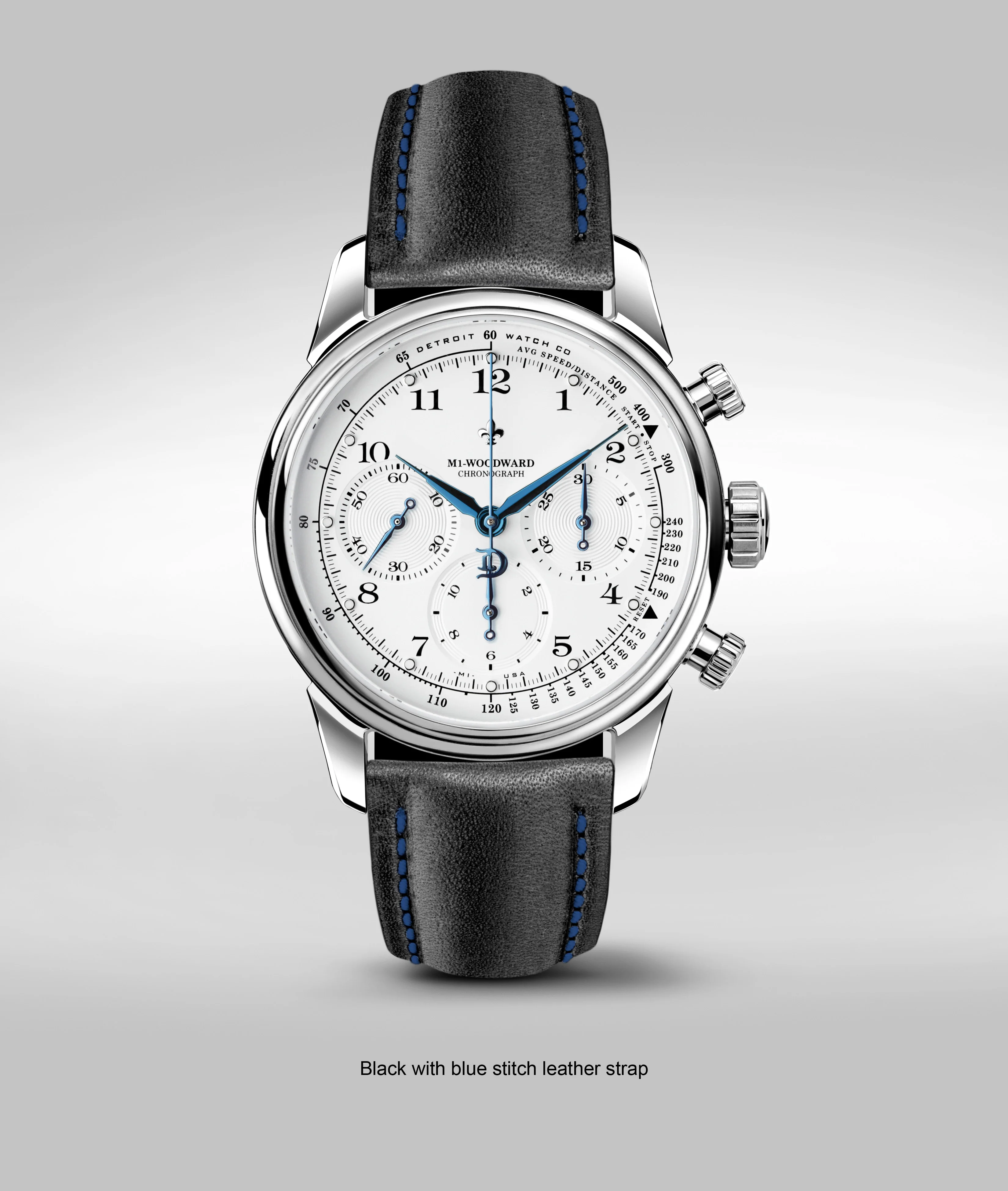 M1-Woodward Classic Arabic Dial Chronograph thumbnail 2