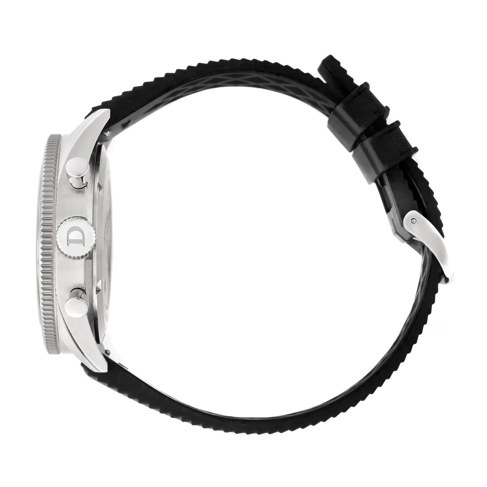 Dryden Chrono Diver Series 1 - Black Silver thumbnail 4