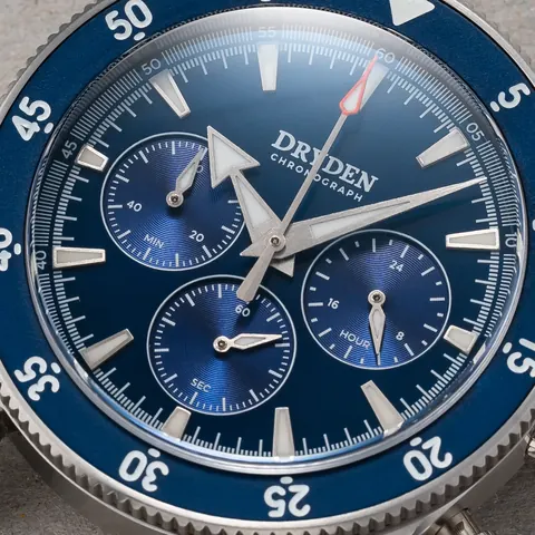 Dryden Chrono Diver Series 1 - Midnight Blue