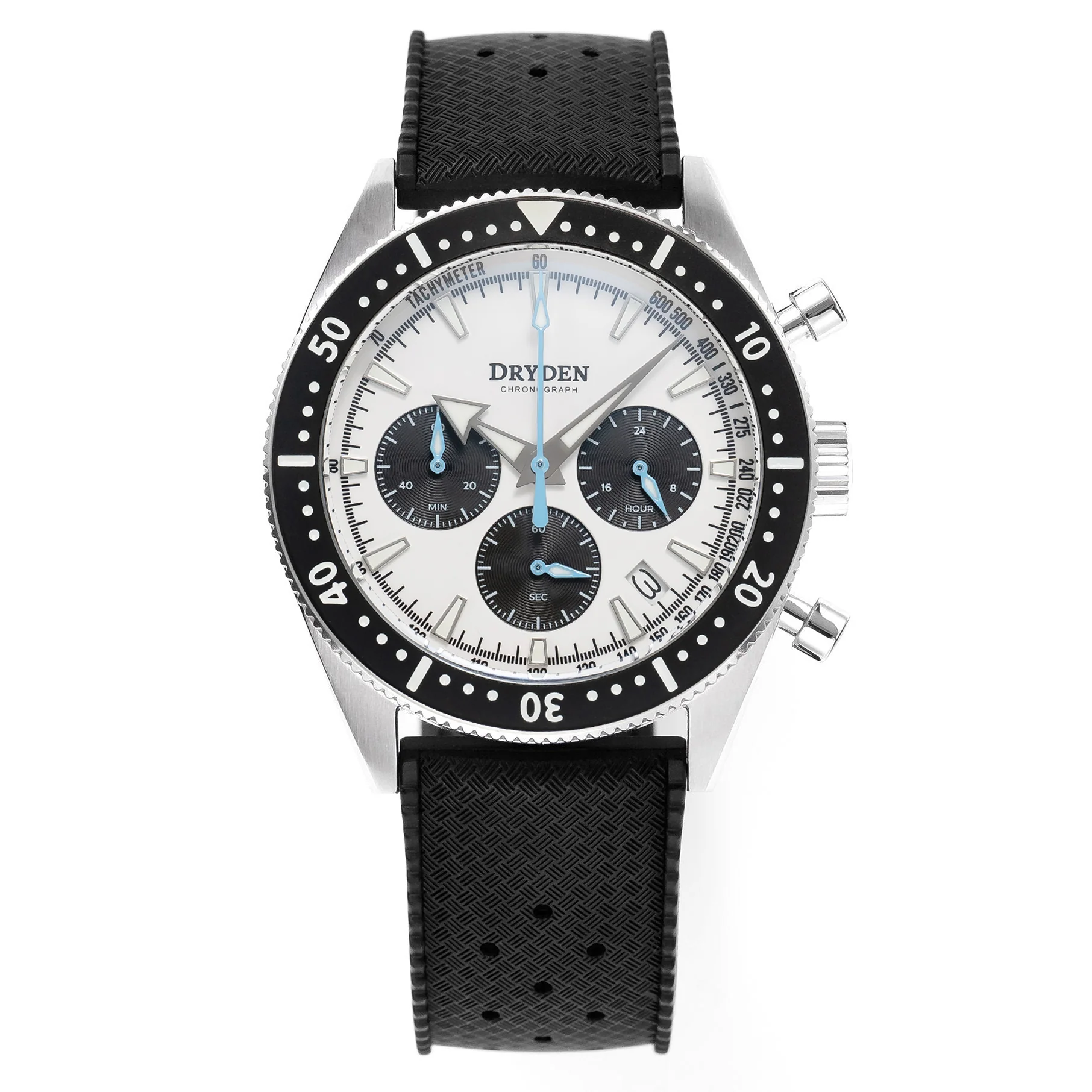 Dryden Chrono Diver Series 1 - Panda Dial thumbnail 2