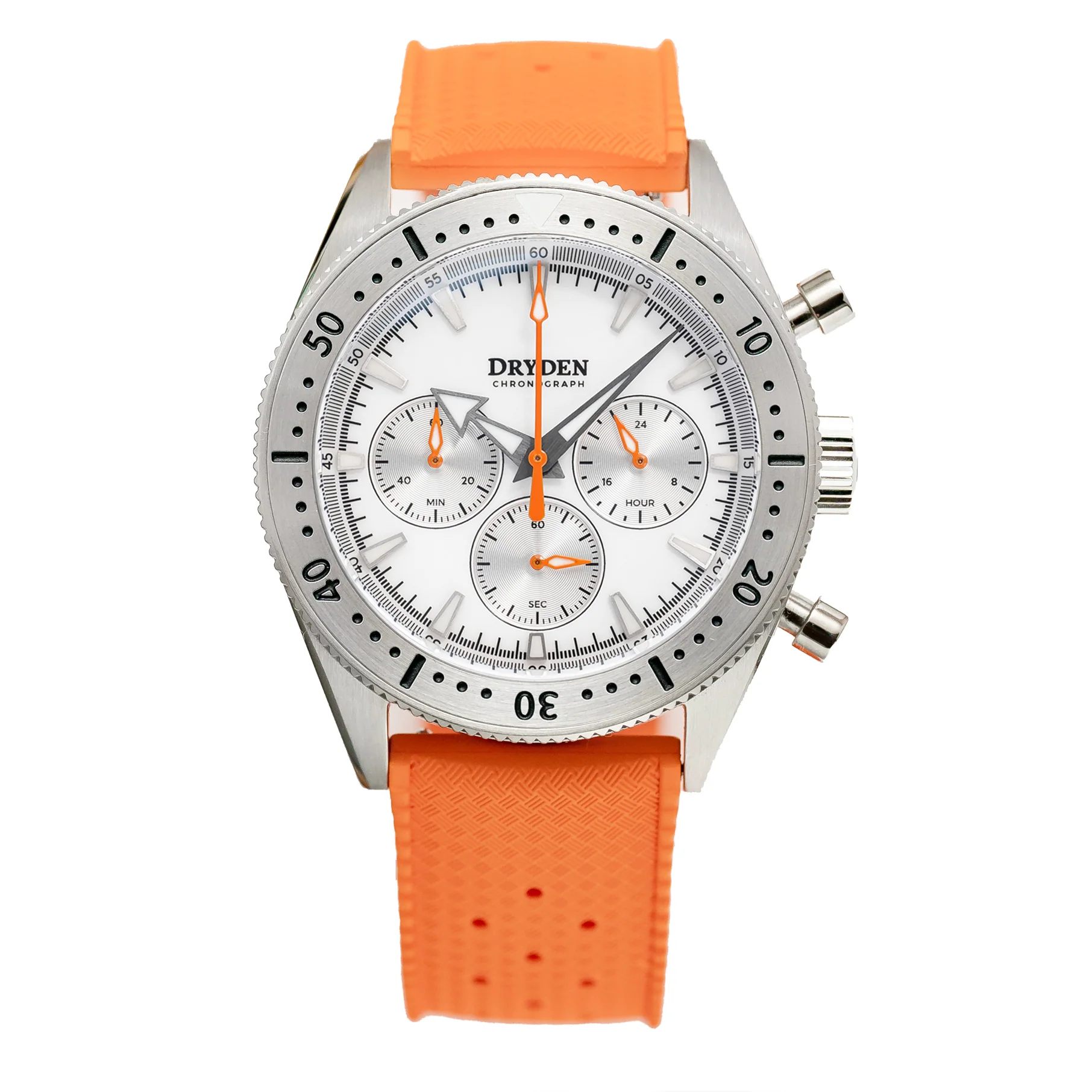 Dryden Chrono Diver Series 1 - Porcelain White thumbnail 2