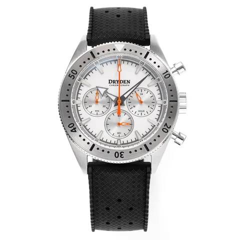 Dryden Chrono Diver Series 1 - Porcelain White