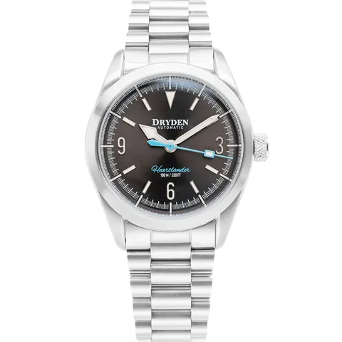 Dryden Heartlander 38mm Automatic Field Watch - Gunmetal Gray