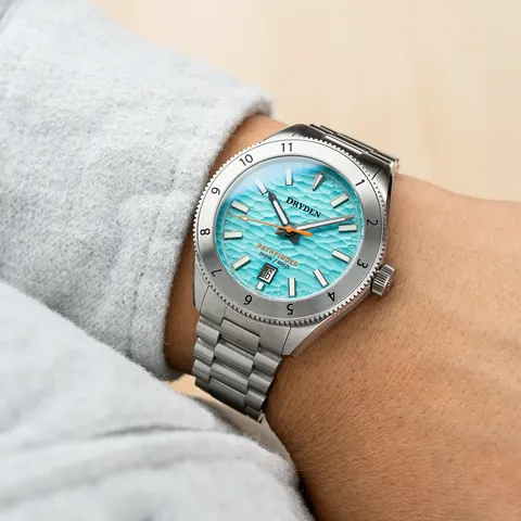 Dryden Pathfinder 41mm Automatic Dive Watch - Caribbean Blue