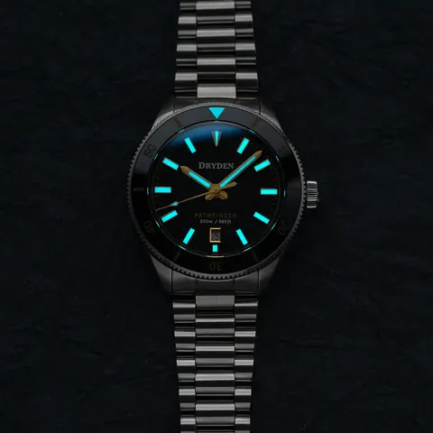 Dryden Pathfinder 41mm Automatic Dive Watch - Forged Carbon