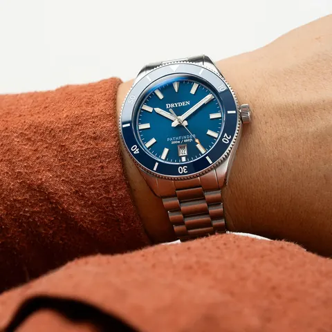 Dryden Pathfinder 41mm Automatic Dive Watch - Midnight Blue