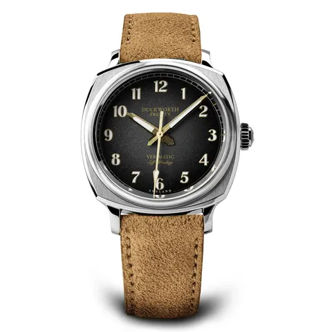 Verimatic Black Automatic Suede