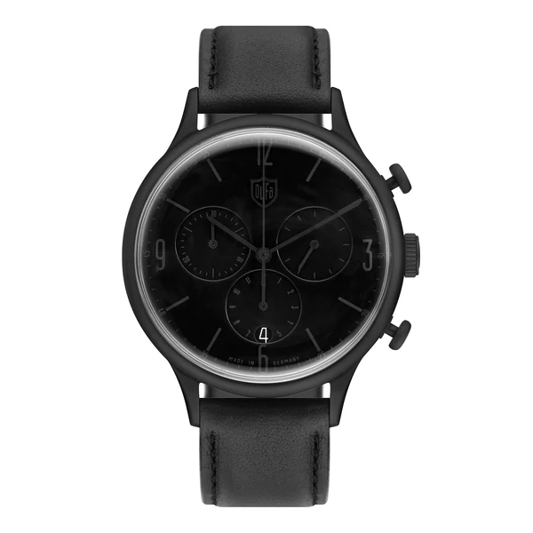 Van Der Rohe Chronograph All Plain Black thumbnail 2