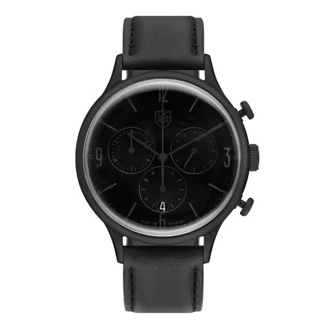 Van Der Rohe Chronograph All Plain Black