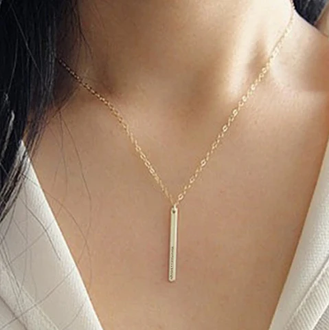 Womanhood necklace Gold thumbnail 2