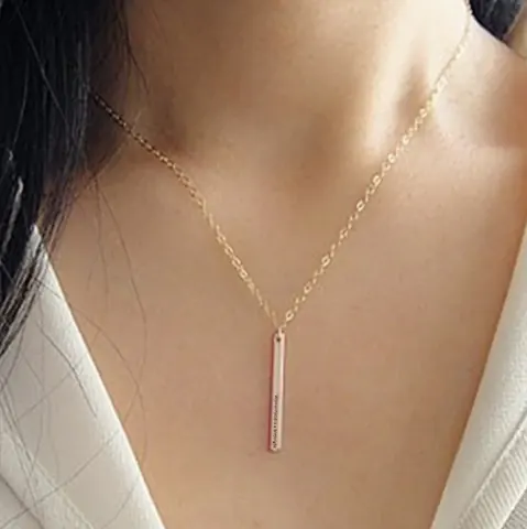 Womanhood necklace Rose