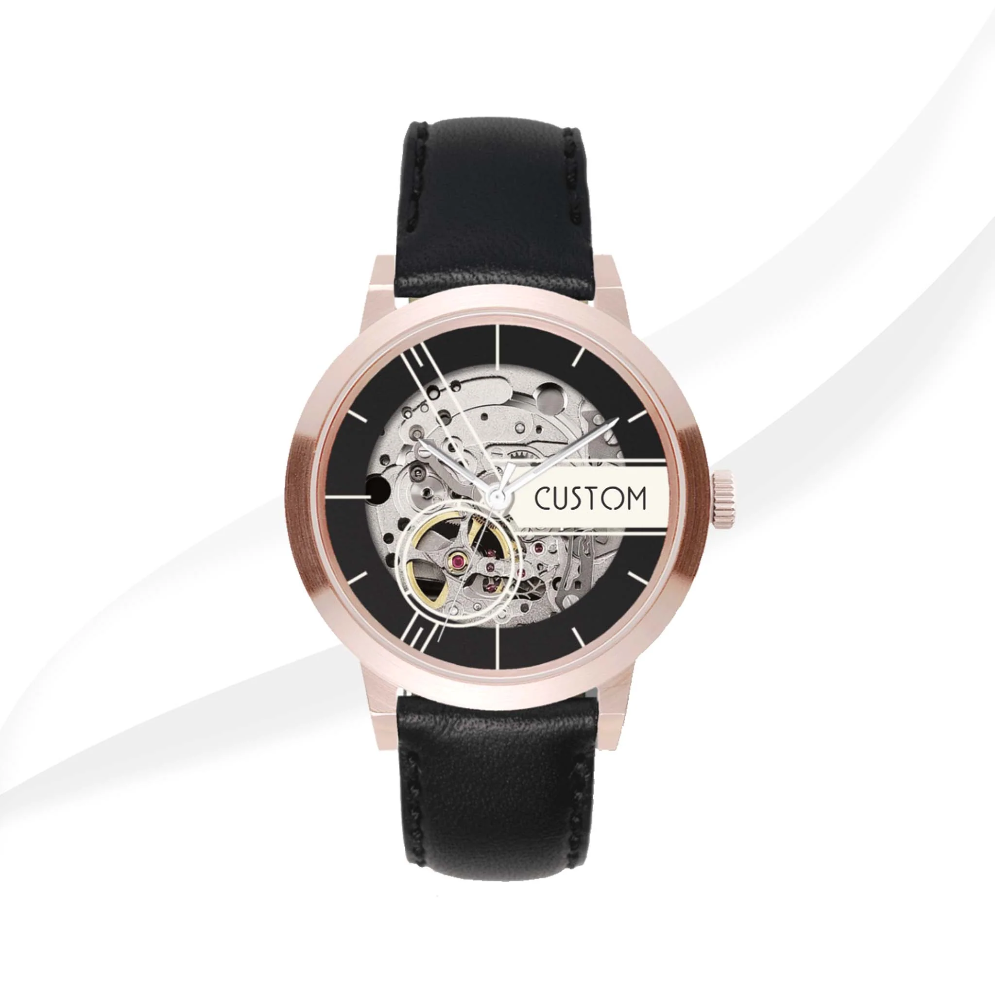 CUSTOM Mechanical Watch | 38mm | EONIQ PB005-F thumbnail 2