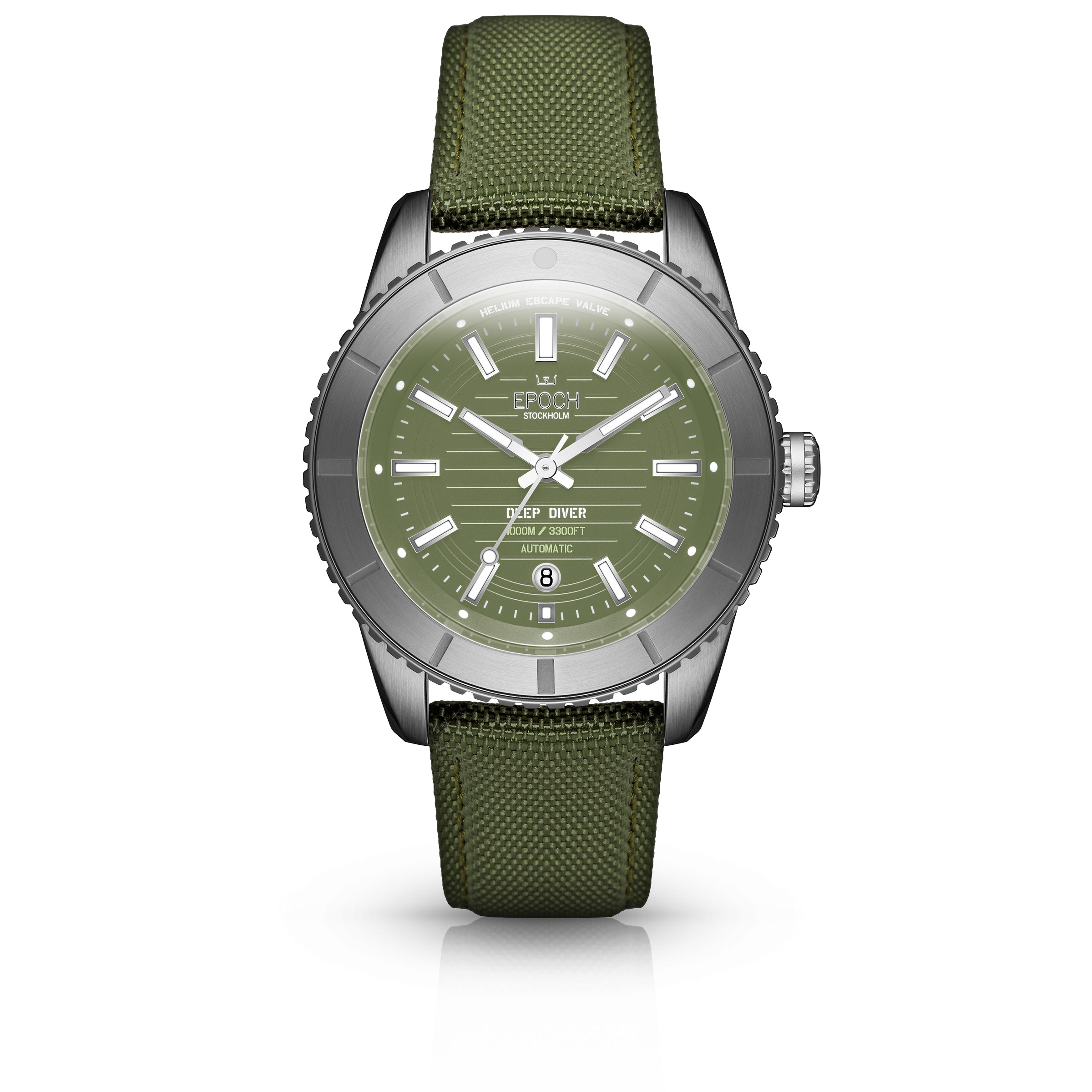 Deep Diver Forest Green selected view