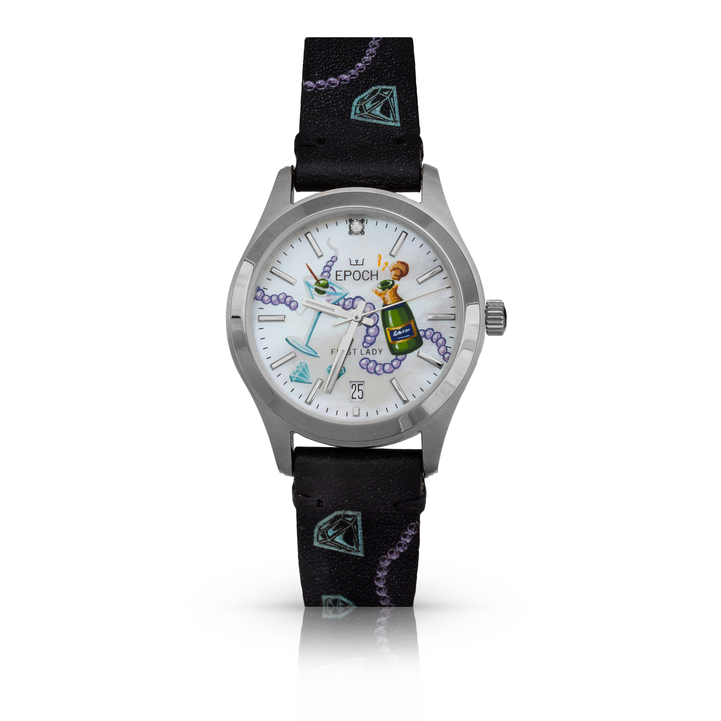 Sparkling Lady – Mother of Pearl White selected view