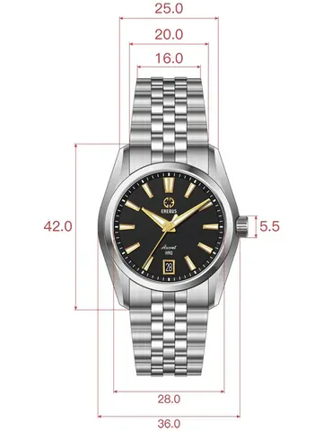 ASCENT HAQ 36 Black Gilt