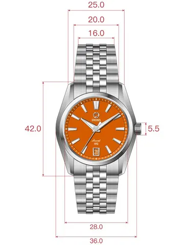 ASCENT HAQ 36 Orange Enamel