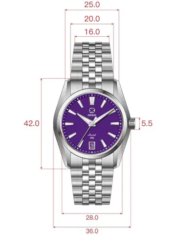 ASCENT HAQ 36 Purple Enamel
