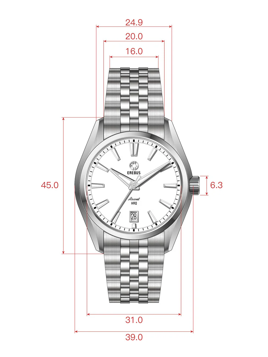 ASCENT HAQ 39 White Enamel thumbnail 2
